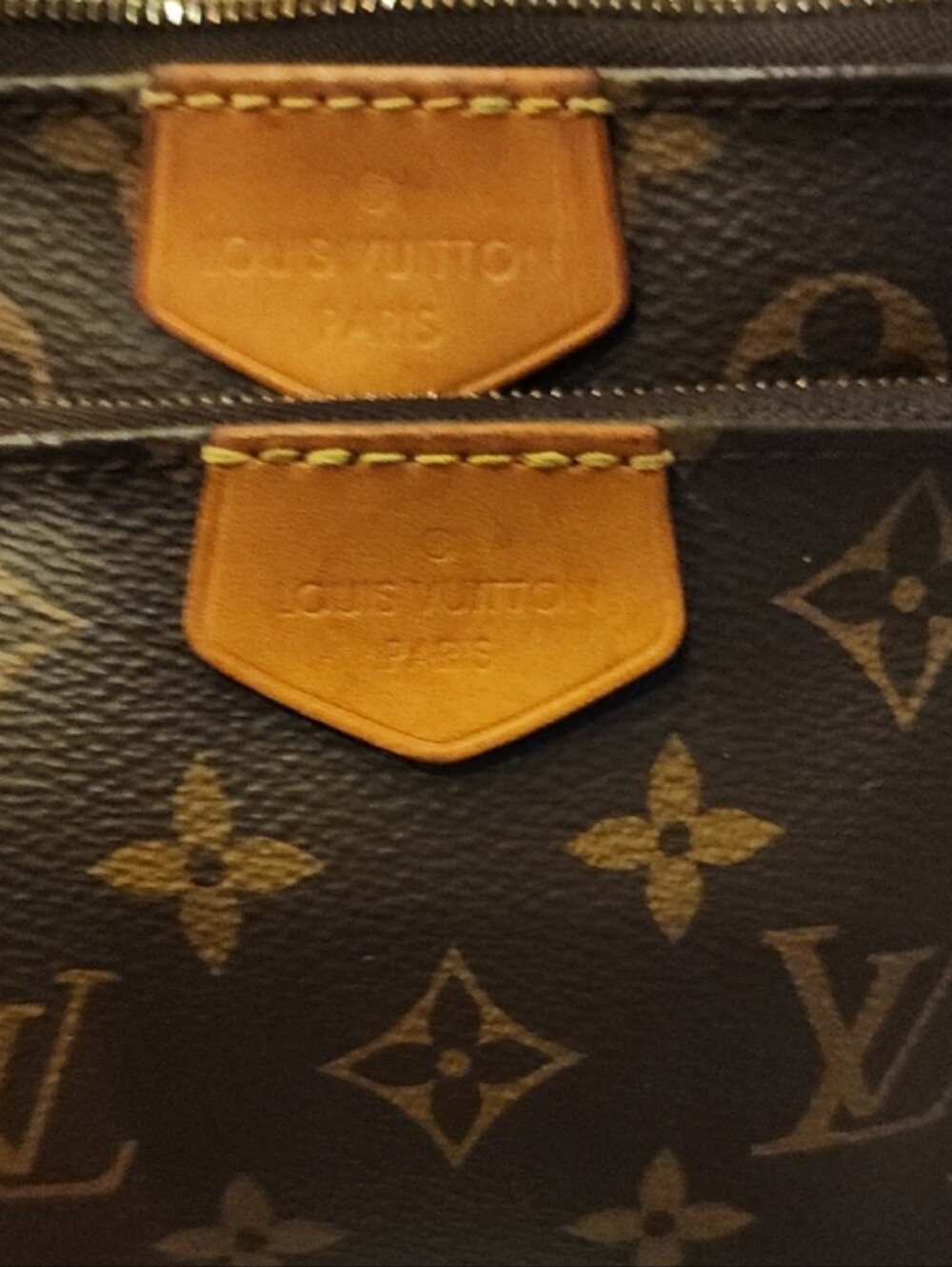 Authenticated LV Louis Vuitton Multi Pochette Accessoires PINK Monogram - Picture 13 of 16